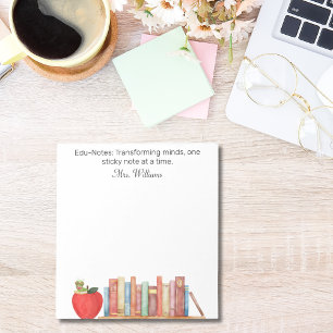 Bloco De Notas Edu-Notes: Transformando Mentes, Apreciação do Pro