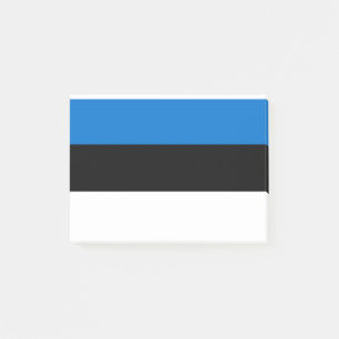 Bloco De Notas Eesti Vabariik - Estônia Flag