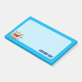 Bloco De Notas Efeito Som de Banda Cômica