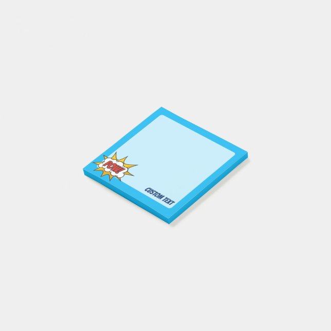 Bloco De Notas Efeito Som de Banda Cômica (Inclinado)