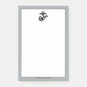 Bloco De Notas EGA de uma cor - Preto