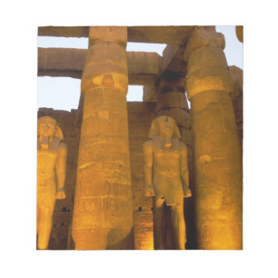 Bloco De Notas Egito, Luxor. Templo de Karnack.
