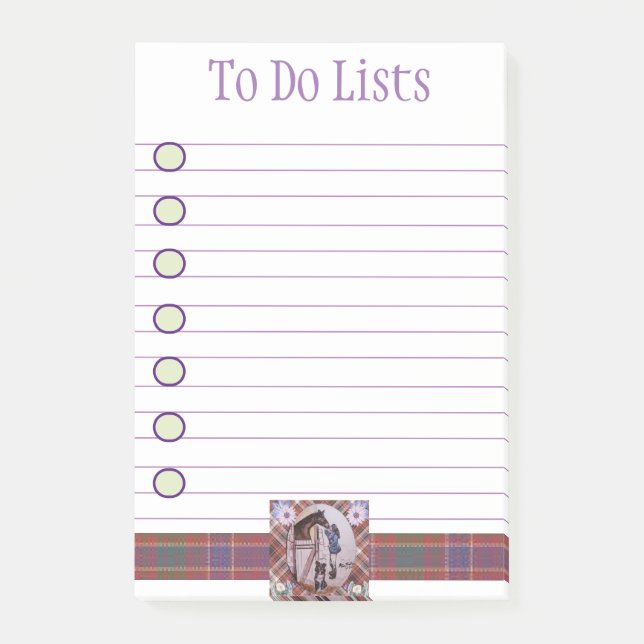 Bloco De Notas égua de corrida de bebês (Frente)