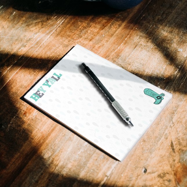 Bloco De Notas Ei Y'All - Texas (Criador carregado)