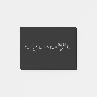 Bloco De Notas Einstein field equation of general relativity