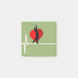 Bloco De Notas Ekg golfing do doutor