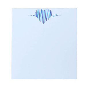 Bloco De Notas electro coração