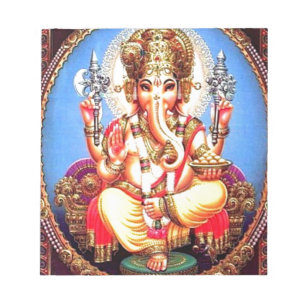 Bloco De Notas Elefante indiano de Ganesha (गणेश)