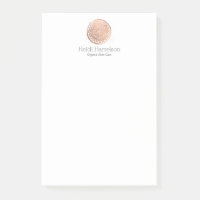 Elegante Bela Mandala Logotipo Rosa Dourado Person