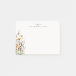 Bloco De Notas Elegante Boho Chic Personalizado