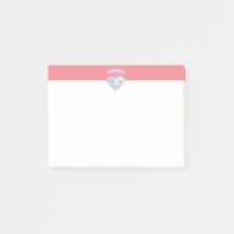 Elegante diamante & tiara em coral e branco