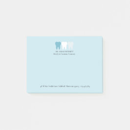 Bloco De Notas Elegante Logotipo de Dente de Dentista Moderno Per