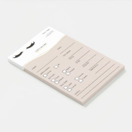 Bloco De Notas Elegantes notas adesivas Post-it® na cor bege e do