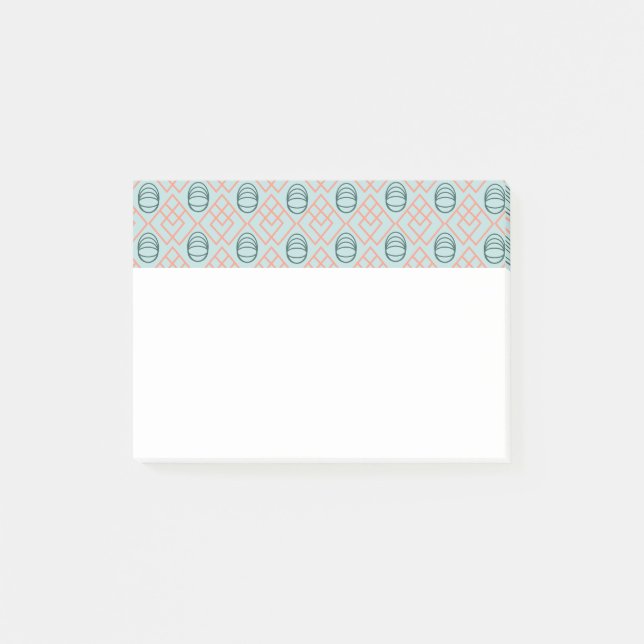 Bloco De Notas Elementos do Art Deco (Frente)