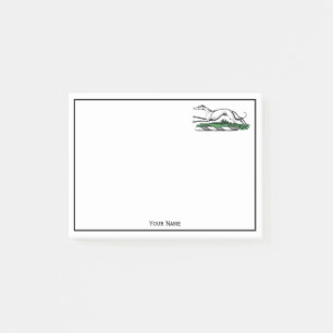 Bloco De Notas Emblem de Tremor Greyhound com Crest Heráldica