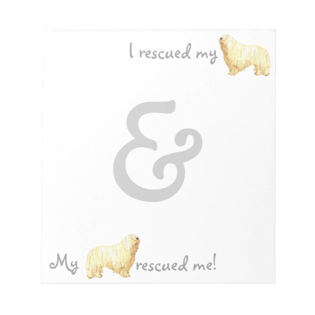 Bloco De Notas Emergência Komondor (Frente)