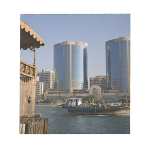 Bloco De Notas Emirados Árabes Unidos, Dubai, Dubai Creek. Cruzei