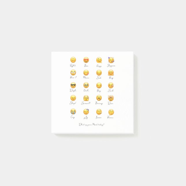 Bloco De Notas Emoji (Frente)