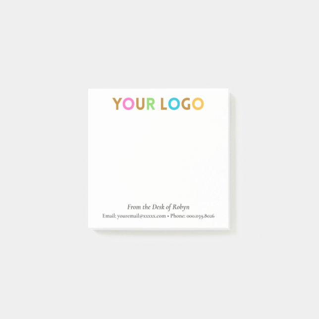 Bloco De Notas Empresa Personalizada Profissional (Frente)