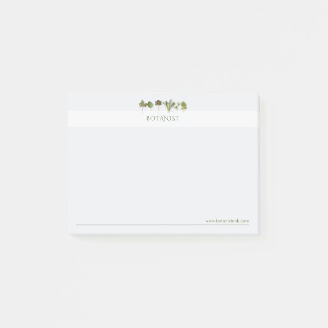 Bloco De Notas Empresas Botânicas (Frente)