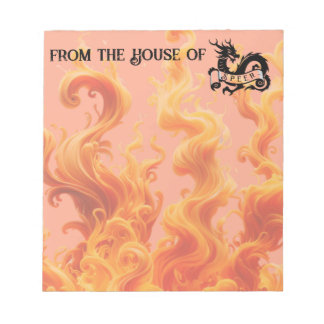 Bloco De Notas "Encantando Papel de carta de Dragão para Amantes 