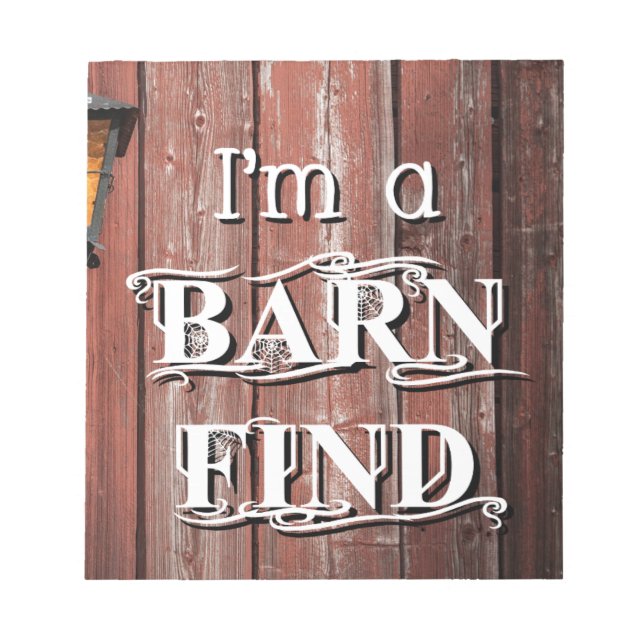 Bloco De Notas Encontrar Barn (Frente)