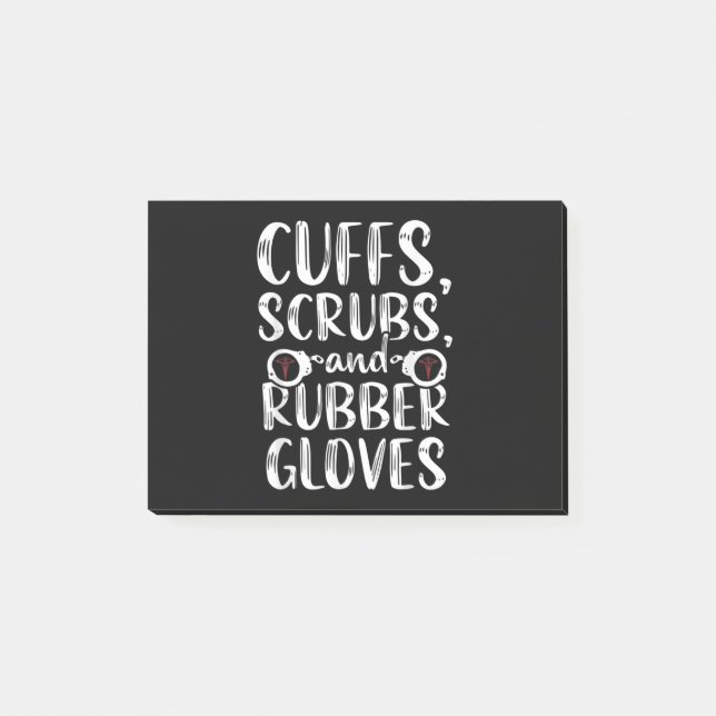 Bloco De Notas Enfermeira Corretiva RN Enfermagem Médica (Frente)