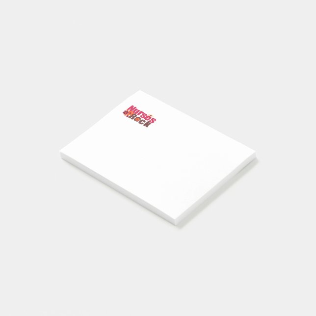 Bloco De Notas Enfermeiras Rock (Inclinado)