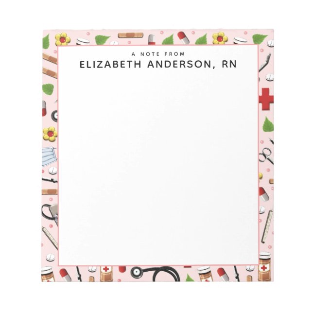 Bloco De Notas Enfermeiro Dift Ideas (Frente)