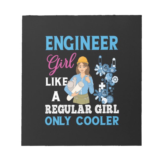 Bloco De Notas Engenheiro com orgulho de Engenheiro (Frente)