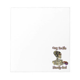 Bloco De Notas Engraçado Bebendo de esqueleto Eu sou literalmente