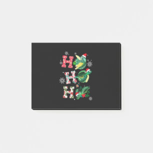Bloco De Notas Engraçado Feliz Natal HO HO Papais noeis de Tartar
