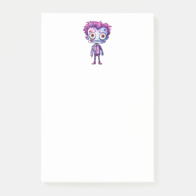 Bloco De Notas Engraçado Frankenstein Monster Halloween (Frente)