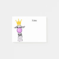 Engraçado Ilustração do Llama soprando uma bolha r