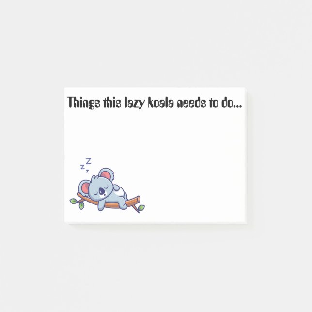 Bloco De Notas Engraçado posto que nota (Frente)