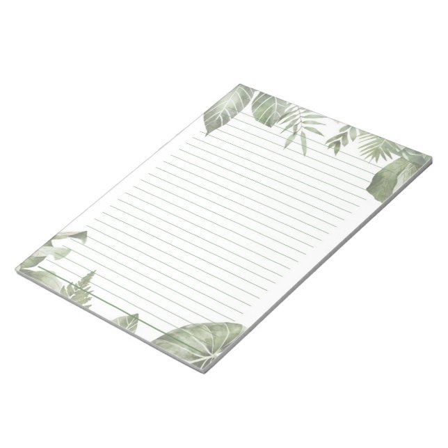 Bloco de Notas Enlinhado 21,59 x 27,94 cm para Esc (Inclinado)