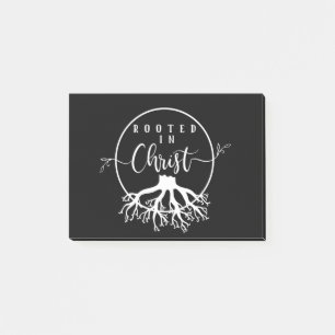 Bloco De Notas Enraizado no Cristo
