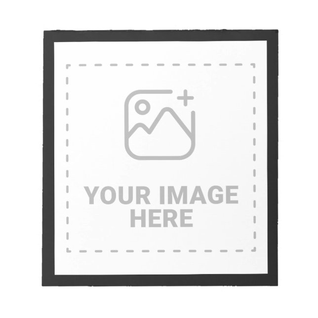 Bloco De Notas Envie Sua Imagem (Frente)