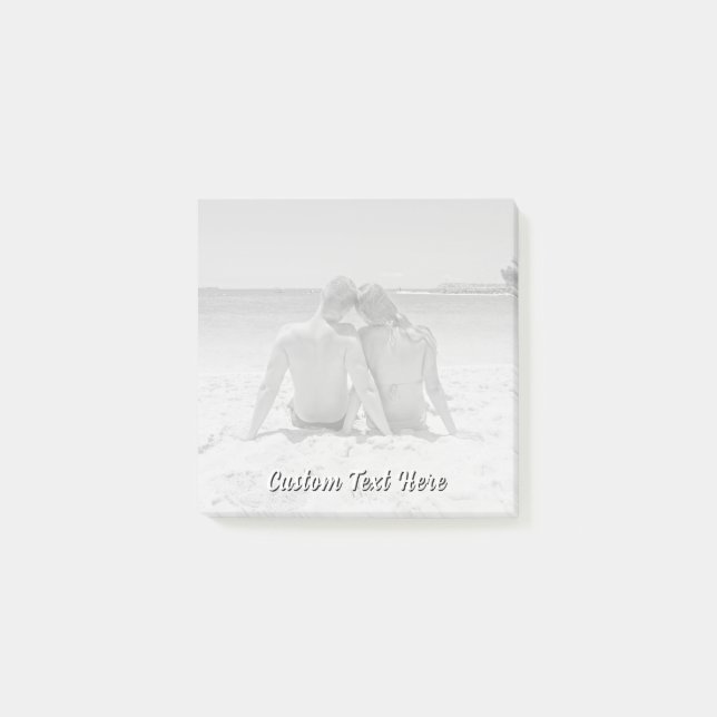 Bloco De Notas Envie suas notas adesivas Photo Post-it® Adicionar (Frente)