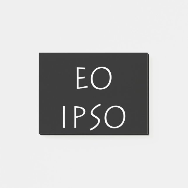 Bloco De Notas Eo Ipso (Frente)