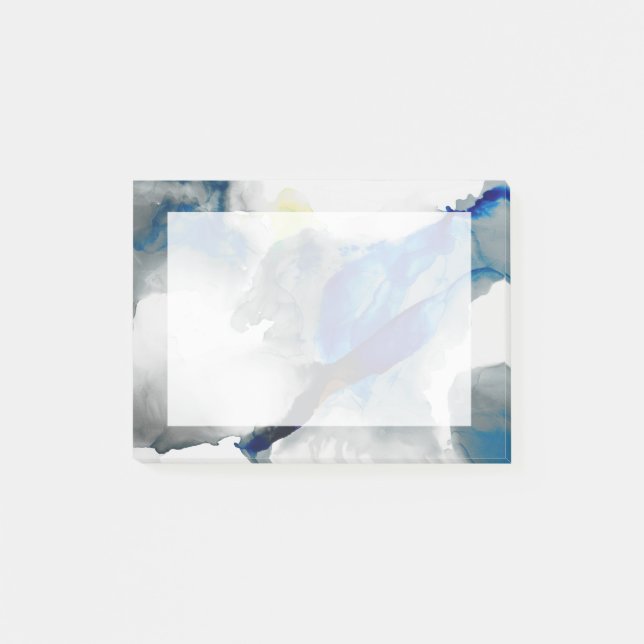 Bloco De Notas Ephemeral - Azul e Cinza (Frente)