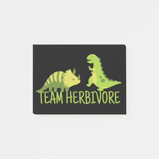 Bloco De Notas Equipe Herbivore Vegan (Frente)