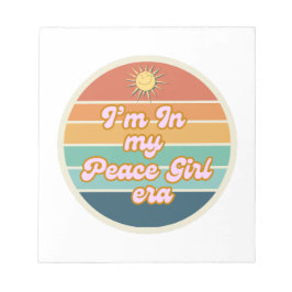 Bloco De Notas Era da Peace Girl