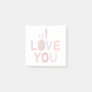 Bloco De Notas Eric Carle   Lagarta Eu Te Amo