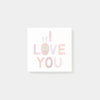 Bloco De Notas Eric Carle | Lagarta Eu Te Amo