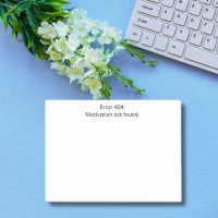 Erro 404: Motivação não encontrada,Engraçada,Perso