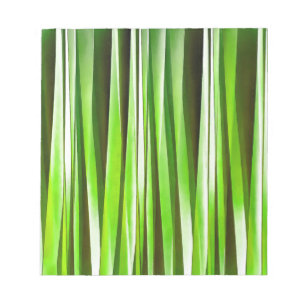 Bloco De Notas Erva-do-rio-verde-tropical