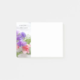 Bloco De Notas Ervilhas doces