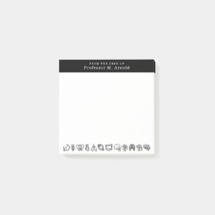 Bloco De Notas Esboço da Ciência da Anatomia Humana Moderna Perso