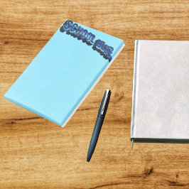 Bloco De Notas Escola Bluz-3DII